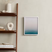 "Fog at Sea" - Art Print in Grey Fog by studio SYLVO - In a Room