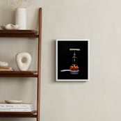 "C Is For Carrot" - Art Print in BLACK by AMANDA LOMAX - In a Room
