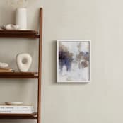 "Highlandia 3" - Art Print in White Neutral by M Gloria Hunter - In a Room