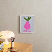 "My Fruity Family II" - Personalized Art Print in Candy by Marta Crea - In a Room