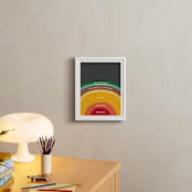 "The Earth" - Art Print in Magma by Erica Krystek - In a Room