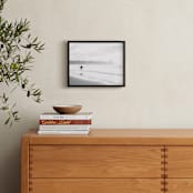 "Monochrome Coasts" - Art Print in Monochrome by Matthew Sampson - In a Room