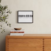 "Piano Men" - Art Print in Black and White by Vasco - In a Room