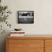 "Open Field" - Art Print in Black & White by Hannah Graham - In a Room