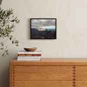 "Grand Canyon Illuminated" - Art Print in Grand Canyon earth by Jeff Vilkin - In a Room