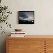 "smoke & mist" - Art Print in violet mist by XL - In a Room