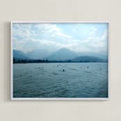 "Blue Hawaii" - Art Print in sea and sky by Sea and Sky - Framed