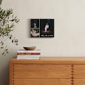 "Greetings Three Photo: Framed Photo" - Framed Photo in Cloud by Ashley Iwafuchi - In a Room