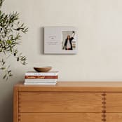"Official Party: Landscape Framed Photo" - Framed Photo in Ecru by Hooray Creative - In a Room