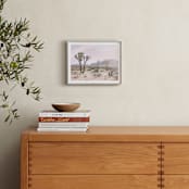 "Joshua Tree No. 10" - Art Print in Desert Rose by Wilder California - In a Room