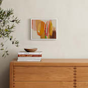 "Mid Mod" - Art Print in Tangerine by Jenny Westenhofer - In a Room