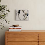 "Surrounding" - Art Print in grey wash by Michelle Lee - In a Room