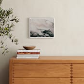 "Ethereal Flow" - Art Print in Ocean Sunset by Melanie Severin - In a Room