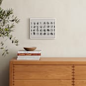 "Calculation" - Art Print in Black and White by Stephanie Nowotarski - In a Room