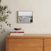 "Corbusier Roof" - Art Print in Paris White by Krissy Bengtson - In a Room