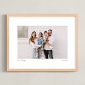 "With a Heart: Landscape Framed Photo" - Framed Photo in Taupe by Laura Hamm - Framed