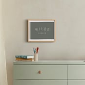 "Name Flag" - Personalized Art Print in Army Green by taylorVdesign - In a Room