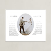 "Our Vows: Framed Photo" - Framed Photo in White by Sarah Curry - Unframed