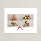 "Bow Four Photo: Framed Photo" - Framed Photo in Crimson by Olivia Kanaley Inman - Unframed