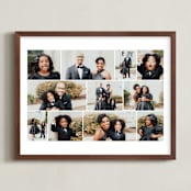 "Eleven Photo: Landscape Framed Photo" - Framed Photo in Snow by Leah Bisch - Framed