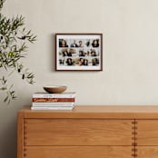"Eleven Photo: Landscape Framed Photo" - Framed Photo in Snow by Leah Bisch - In a Room