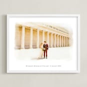 "Your Venue: Custom Print" - Custom Print in White by Minted - Framed