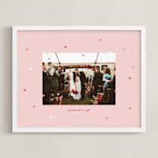 "Drops of Love: Landscape Framed Photo" - Framed Photo in Cream by Leia Matt - Framed
