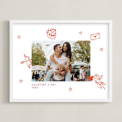 "Wings and Things: Landscape Framed Photo" - Framed Photo in Cherry by Cass Loh - Framed