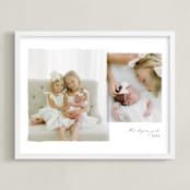 "Torn Two Photo: Landscape Framed Photo " - Framed Photo in White by Brianne Larsen - Framed