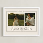"Timeless Border: Landscape Framed Photo" - Framed Photo in Almond by Brianne Larsen - Framed