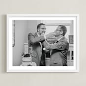 "The Big Picture" - Framed Photo in White by Minted - Framed