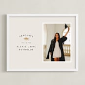 "Official Party: Landscape Framed Photo" - Framed Photo in Ecru by Hooray Creative - Framed