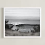 "Hidden Gem 2" - Art Print in Mist by Elan Alvarez Sherman - Framed