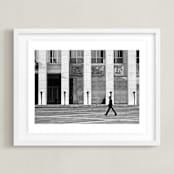 "Array" - Art Print in Urban Noir by Van Tsao - Framed