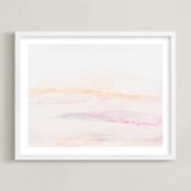 "Eventide" - Art Print in White by Itsy Belle Studio - Framed