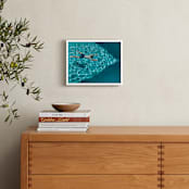 "Bliss" - Art Print in Water by Sadye Sagov - In a Room