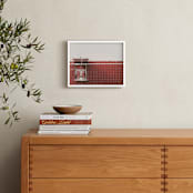 "matinee" - Art Print in Retro Red by Maja Cunningham - In a Room