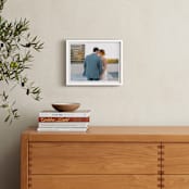 "The Big Picture: Valentine's Framed Photo" - Framed Photo in White by Minted - In a Room