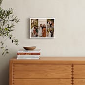 "Haute Four Photo: Framed Photo" - Framed Photo in White by Lottie Aldarwish - In a Room