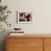 "Heart Tag: Landscape Framed Photo" - Framed Photo in Cookie Dough by Stacy Maalouf - In a Room