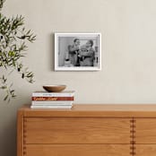 "The Big Picture" - Framed Photo in White by Minted - In a Room