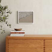 "A Kiss Upon" - Art Print in Natural by DENiSE CREW. - In a Room