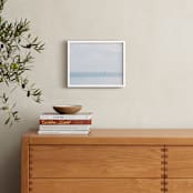 "Aimlessly" - Art Print in Silver Blue by Alexandra Feo - In a Room