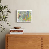 "Garden of Cacti 1" - Art Print in aloe green by Natalie Groves - In a Room