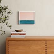 "Tuscan Hills 01" - Art Print in Sunset by Kelsey Mucci - In a Room
