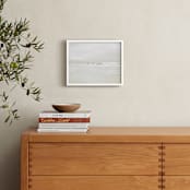 "A Day in Summer" - Art Print in White Sand by Rega - In a Room