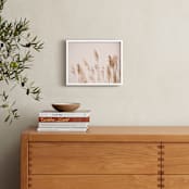 "summer weeds" - Art Print in white by Crystal Lynn Collins - In a Room