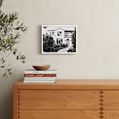 "House: Custom Print" - Custom Print in Black by Minted - In a Room