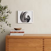"Fascinator" - Art Print in Black by Misty Hughes - In a Room