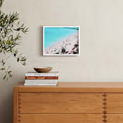 "A Pocket Full Of Sunshine" - Art Print in Turquoise Sea by Summer Strauch - In a Room